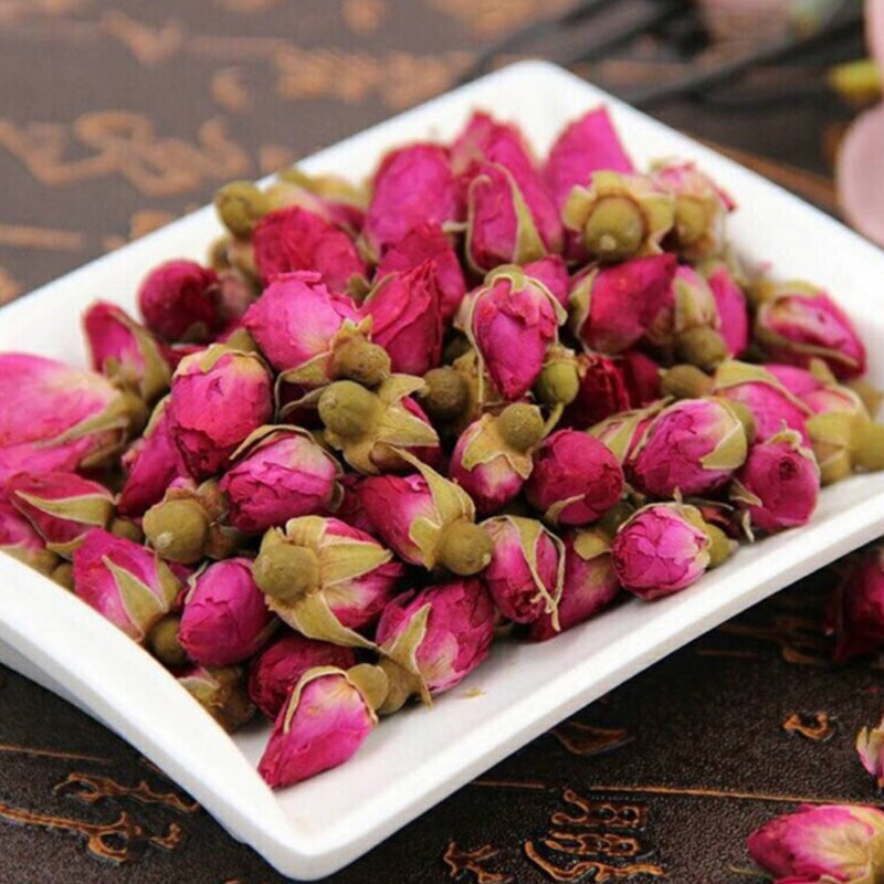 idrop 100g Dried Rose Flower Herb Buds |（100克) 法国玫瑰花