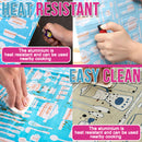 idrop Anti Oil Splash Proof Baffle Screen Kitchen Aluminium Foil Insulation Heat Plate