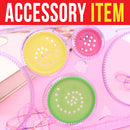 idrop Kaleidoscope Ruler Stationary Multifunction Pattern Drawing Set