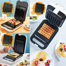 idrop [ 3 IN 1 ] Deluxe Edition Sandwich Waffle Toaster Breakfast Machine / Mesin Sarapan Roti Bakar & Wafel / 豪华版三明治华夫饼烤面包机早餐机