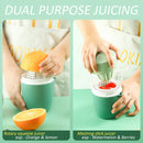 idrop [ 2 IN 1 ] 450ml Hand Pressed Manual Fruit Juicer Orange Lemon Fruit Squeeze Juicer Multifunction / Pemerah Jus Buah Pelbagai Guna / 手纽榨果汁杯(多功能随心榨汁杯)