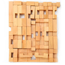 idrop BRAIN TEASER [ Diamond ] - Interlocking Wooden Toy Blocks