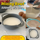 idrop [ 8PCS ] Kitchen Mixing Bowl Set Wash Bowl Mixer & Measuring Cups / Set Mangkuk Pembancuh Basuh & Set Cawan Penyukat / 8件套厨房搅拌碗套装碗搅拌器和量杯套装