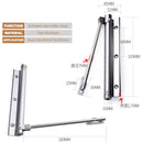 idrop Household Door Auto Closer Buffer Hinge