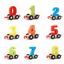 idrop NUMBER TRAIN - Numeric Wooden Train Learning Toy