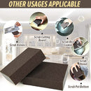 idrop [ 1 PC ] Black Emery Sanding Scrubbing Sponge For Pots Pans / Span Kasar Hitam Pencuci Periuk / 黑色金钢砂海绵(梦之瑞)