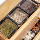 idrop Kitchen Seal Clip Food Jar Transparent Plastic Container [ Small / Big ]