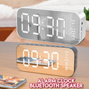 idrop Mini Bluetooth Portable Wireless Speaker with TF Card Aux Port Slot FM Radio Alarm Clock