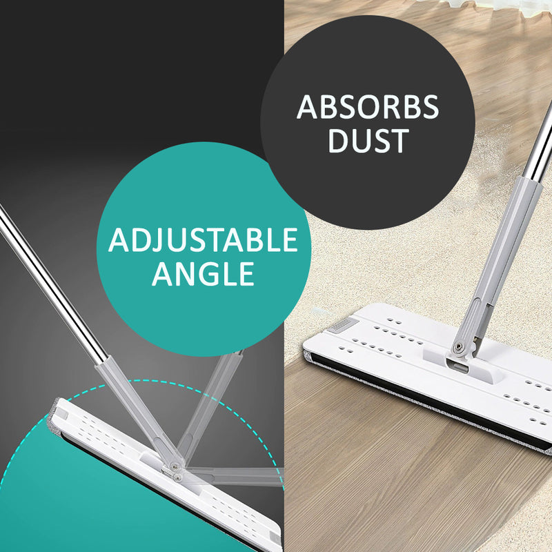 idrop Household Cleaning Flat Mop with Wash Bucket / Mop Lantai Rumah / 带洗桶的家用清洁平板拖把