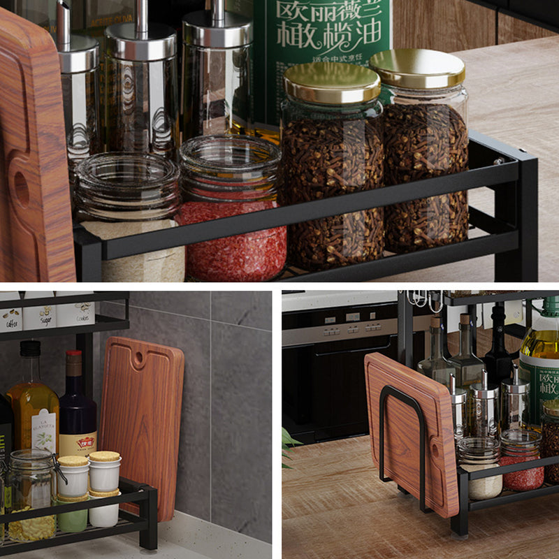 idrop [ 2 Layer / 3 Layer ] Stainless Steel Kitchen Countertop Storage Shelf rack