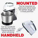 idrop 7 SPEED Handheld Kitchen Electric Whisk Mixer Beater with Stand and 2 Liter Bowl