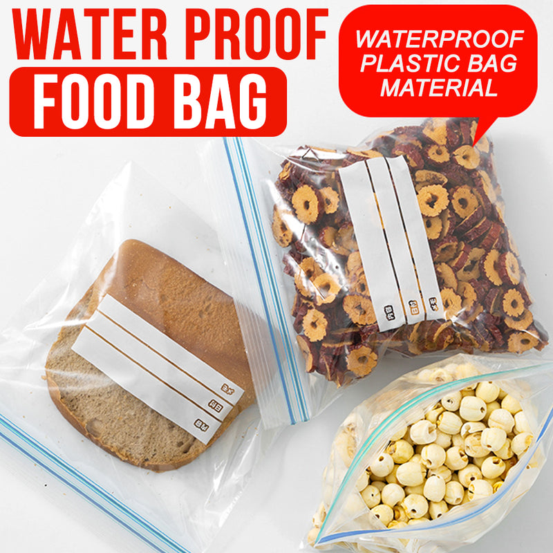 idrop [ 20pcs ] Kitchen Food Preservation Packaging Storage Sealed Bag [ 16cm x 14cm ] S-Size