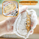 idrop INU & NEKO Cat Dog Dish Cute Washing Sponge / Span Basuh Pinggan Bentuk Kucing dan Anjing / 压缩水浆海绵抹布(混款)