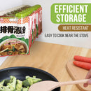 idrop [ 10 SLOT ] Wall Mounted Spice Bag Storage Rack / Rak Gantung Perencah Plastik / 调料包壁挂收纳架