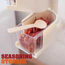 idrop Wall Mount Seasoning Spice Box Storage [ 2 LAYER ]