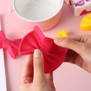 idrop [ 2PCS ] Kitchen Anti Scalding Bow Design Pot Ears Holder / Pemegang Periuk Kuali Tahan Panas / 2PCS蝴蝶结硅胶防汤夹