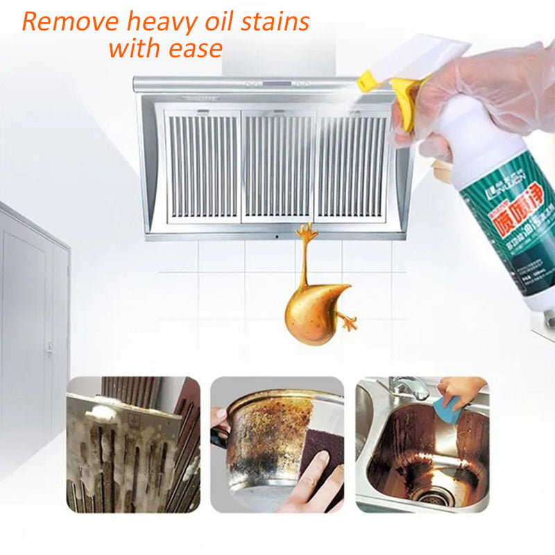 idrop 2PCS Multifunctional Spray Cleaner + 1PC Clothes Cleaner Degreaser / Pencuci Penyembur  Pelbagai Guna + Pencuci Sembur Pakaian Pembuang Minyak / 喷喷净2PCS多功能清洁剂+1PCS衣服清洁剂(去油剂)(林文老师LINWEN)