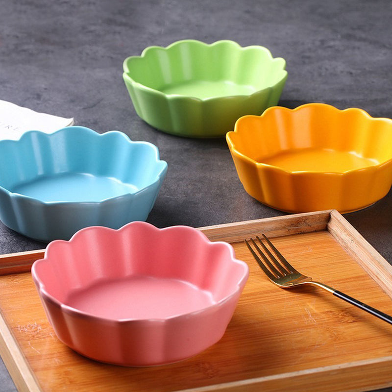 idrop [ 350ml ] 15CM Color Glazed Ceramic Salad Bowl / Mangkuk Seramik Salad / 色釉陶瓷沙拉碗
