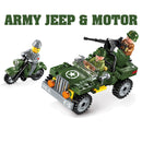 idrop [ ENLIGHTEN ] COMBAT ZONES - ARMY Military Mini Toy Block