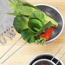 idrop [ 22.5CM ] Single Handle Multipurpose Strainer Basket / Penapis Serbaguna / (单长柄) 密孔多用篮