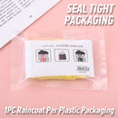 idrop Disposable Portable Travel Raincoat / Baju Hujan Pakai Buang / 一次性雨衣长款全身压缩儿童成人大人
