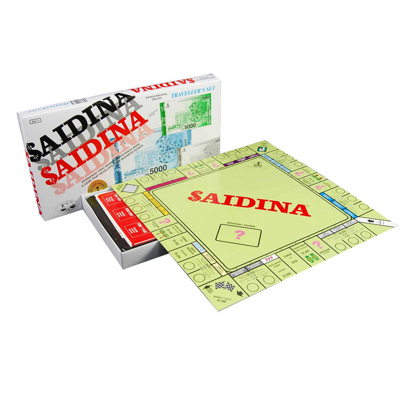 idrop SAIDINA - Traveller Set [ SPM GAMES ] - Interactive Playing Board Game [ SPM78 ]