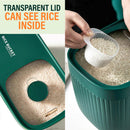idrop [ 20 CATTIES ] 10KG Kitchen Household Rice Storage Bucket / Baldi Penyimpanan Beras Isi Rumah Dapur 10KG / 塑料厨房家用米桶20斤(10KG)METER BOX