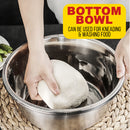 idrop [ 3 IN 1 ] 28CM Multifunction Kitchen Washing Rinsing Slicing Grating Bowl Set