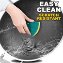 idrop [ 45CM ] Nonstick Honeycomb Kitchen Cooking Wok with Lid Cover / Kuali Masak Tidak Lekat & Penutup Kuali / 45CM双耳不粘炒锅(组合盖 )(304)(厨得乐GDL/COOKWARE)