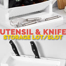 idrop 4 Layer Multi Layer Kitchen Seasoning & Bottle Jar Rack Shelf