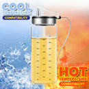 idrop 500ml Sauce & Seasoning Glass Kitchen Jar Container