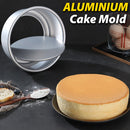 idrop [ 8in ] Bevelled Edge Aluminium Cake Mold with Movable Bottom Lid / Acuan Kek Aluminium / 铝饼模