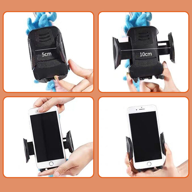 idrop U-Shape Animal Neck Pillow with Smartphone Phone Holder