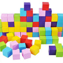 idrop Colorful Wooden Cube Toy [ 100pcs ]