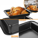 idrop [ 42.5cm x 28.5cm x 5cm ] Premium Nonstick Coating Roaster Pan / Dulang Memanggang Memasak / 不粘涂层烤盘