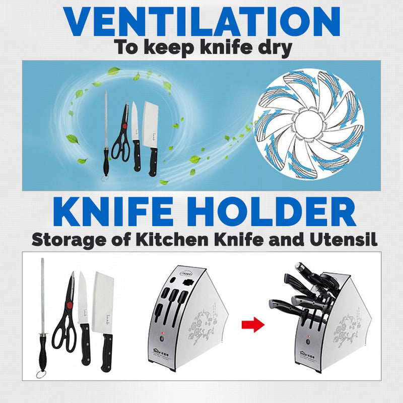 idrop Ultraviolet Sterilizer Disinfectant Knife Holder