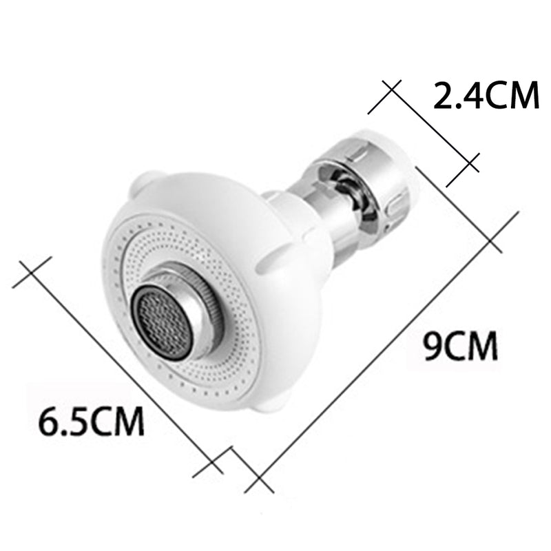 idrop 2 IN 1 Splash Proof Faucet Pipe Shower Tap Head