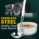 idrop SUS316L Stainless Steel Ladle Oil Separator With Bending Handle / Senduk  Pemegang Bengkok Pemisah Minyak / 316L
