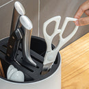 idrop 360° Degree Rotating Kitchen Utensil & Knife Storage / Tempat Simpan  Perkakas Dapur / 旋转收纳桶(360度无死角旋转刀架)