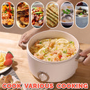 idrop [ 2 LAYER ] [ 1.5L ] 600W Multifunction Small Kitchen Cooking Electric Cooker & Steamer