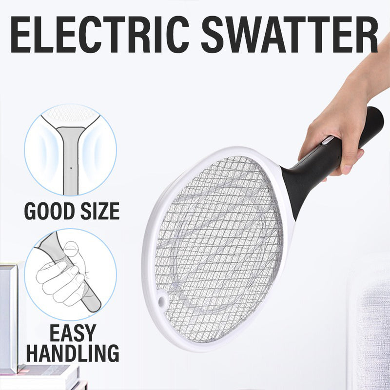 idrop WP08 Electric Shock Mosquito Killer Swatter  / Raket Pemukul Nyamuk / 两用强力灭蚊灯拍