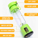 idrop [ 380ml ] Portable Mini Fruit Juicer Blender Machine / Pengisar Buah Kecil / 刀果汁机