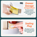 idrop [ 2 LAYER ] 360° Rotating Multifunction Condiment Seasoning Storage Rack / Rak Pelbagai Guna Simpanan Perencah & Botol Boleh Putar / 360°旋转多功能调味品调料架