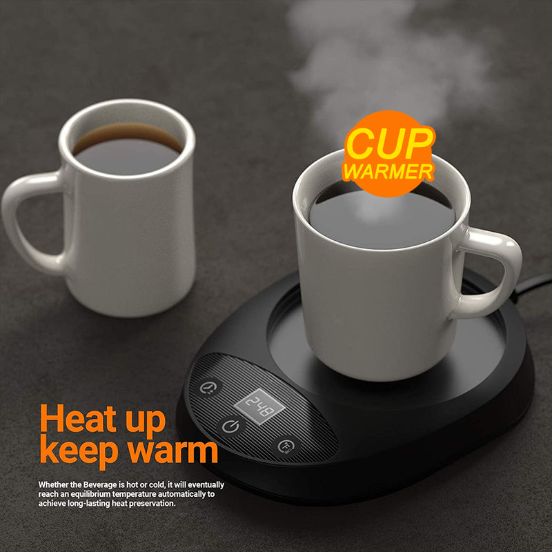 idrop Electric Cup Mug Warmer Smart Touch / 8 Power level / Auto Shutdown / 20W / 120V / 60Hz [ Ceramic Cup NOT INCLUDED ]