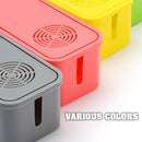 idrop POWER ORGANIZER - Extension Cord Cable Box Storage Manager