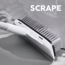 idrop [ 2 IN 1 ] Long Floor Brush Scrubber & Squeegee / Berus Pencuci Lantai / 长款地板刷带水刮