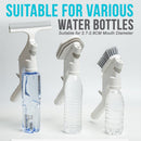 idrop [ 5PCS ] 4 IN 1 Multifunctional Cleaning Scrubber Sponge Wiper and Brush with Water Spray / Berus & Span Cuci / 五件套玻璃刮带海棉擦配可插水瓶(可喷水清洁套装)