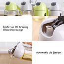 idrop 300ml Portable Kitchen Glass Oil Seasoning Mug Cup Bottle Container