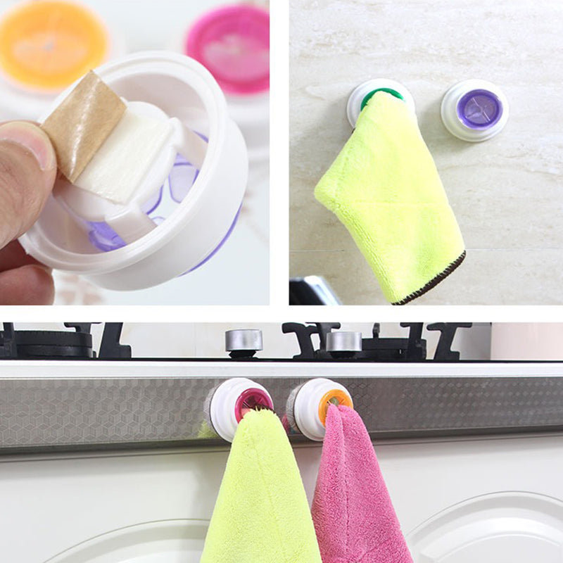 idrop Wall Mounted Kitchen Dishwashing Cloth Napkin Clip hanger [ 1pc ]
