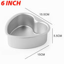 idrop [ 6in ] Heart Shape Aluminium Cake Mold / Acuan Kek Aluminium / 心形铝蛋糕模具